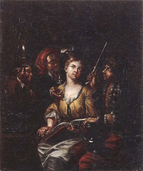 Matthys Naiveu The procuress oil painting picture